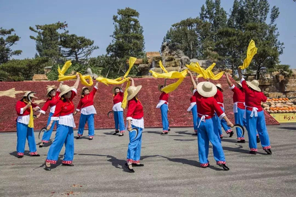 丰年大会乡村年大集童趣压油沟新葡京博彩2020压油沟首届(图1)